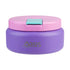 Oasis insulated food jar in purple with pink lid, compact food storage solution for keeping meals fresh at home or travel Adventure Awaits