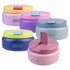 Oasis insulated food jars in assorted colours with flip lid design, compact food storage solutions for keeping meals fresh at home or travel Adventure Awaits