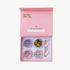 Oh Flossy kids makeup and glitter set in pink keepsake box with applicators, gentle pretend play gift Adventure Awaits