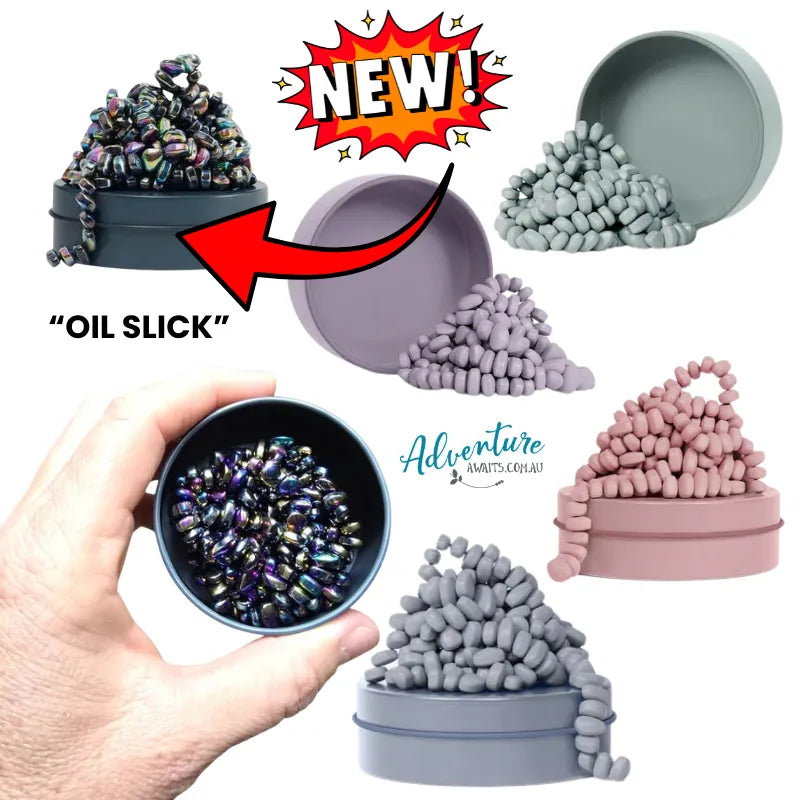 SPEKS | Crags Mini | Magnetic Ferrite Stones in a Tin