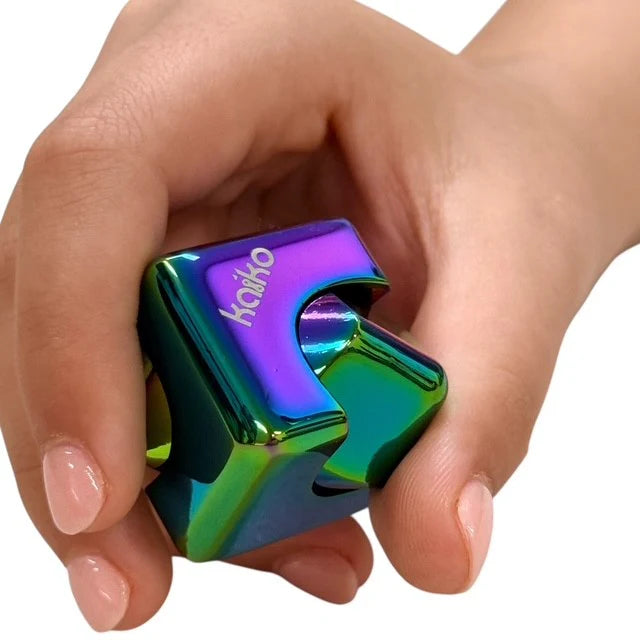Kaiko | Oil Slick Square Spinning Cube