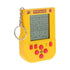 Yellow PAC-MAN Game Keyring with LCD maze screen, red controls and metal keyring — Adventure Awaits