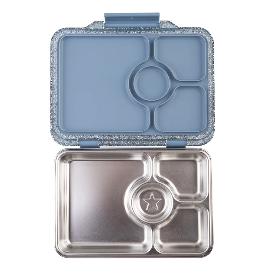 Yumbox Prêt Stainless Steel Bento Lunch Box | 4 Compartments