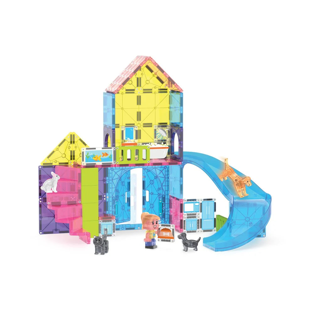 Magna-Tiles | Pet Playhouse - 50 Pieces