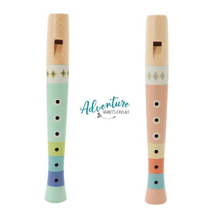 Pattern Play Wooden Recorder Piccolo