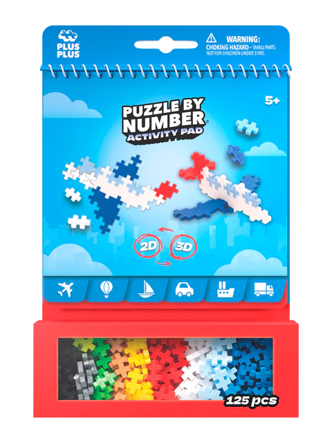 Plus-Plus 125 pcs Activity Pad
