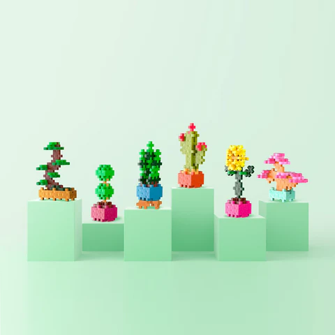 Plus-Plus Plant Packs