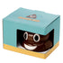Funny Poop Emoji Ceramic Mug with Lid – 460ml Novelty Coffee Cup