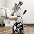 Skeletal figure sitting on a toilet with a 'Toilet Timer' sign in the foreground.