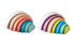 Kaper Kidz Wooden Stacking Rainbow