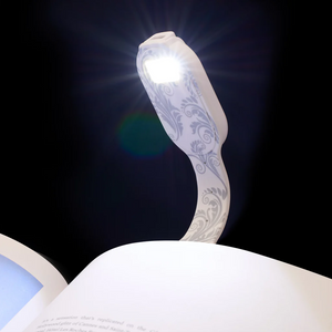 Flexilight | RECHARGABLE LED Book Light + Bookmark