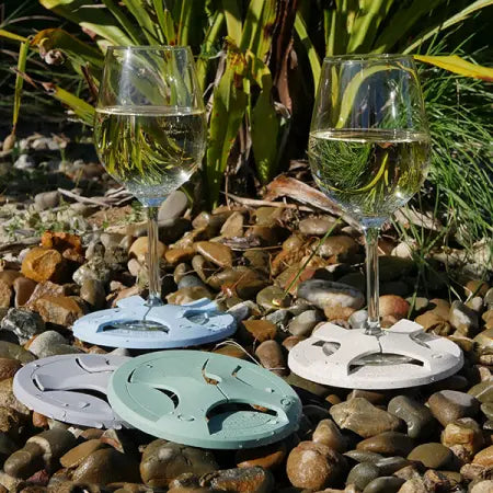 Glass on the Grass Slide on Coasters