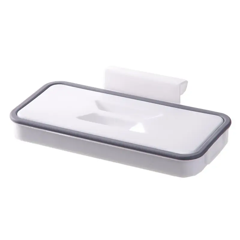 Portable Hanging Rubbish Bag Holder with Lid