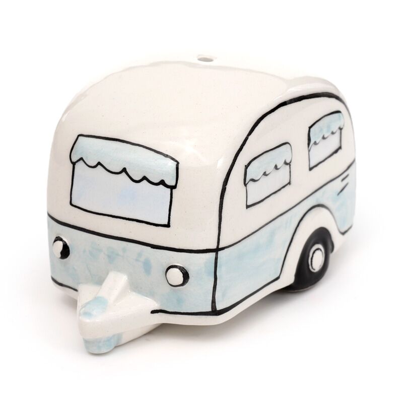 Caravan Salt And Pepper Set | Pink & Blue