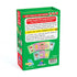 Back of Santa Cookie Elf Candy Snowman card game box with rules, sample cards and contents — Adventure Awaits