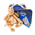 Where the Schnorgles Sleep gift set with tan sensory comforter and bedtime board book — Adventure Awaits