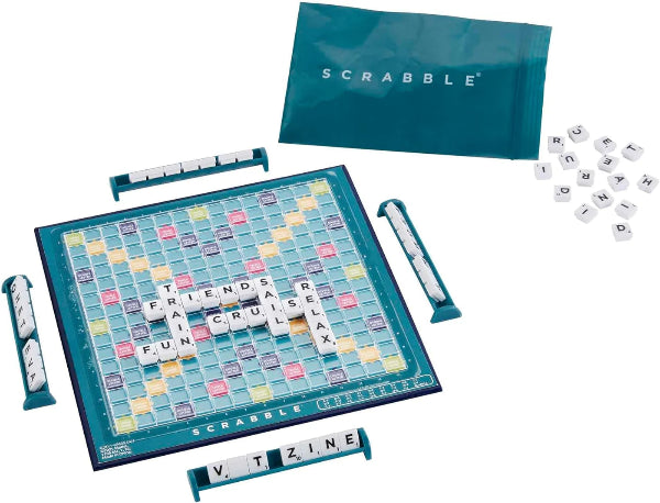 Travel scrabble game