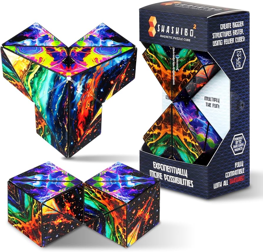 Shashibo Squared | Magnetic Puzzle Cube