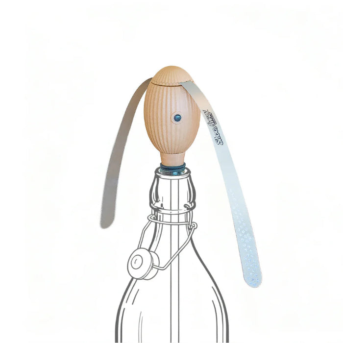ShooAway rechargeable fly repeller with grey soft-stop blades fitted to bottle — Adventure Awaits