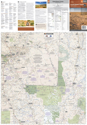 Hema Maps Great Desert Tracks | Simpson Desert
