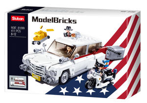 Sluban Bricks - American Robbers Car 411pcs B1099
