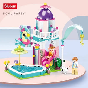 Sluban Bricks - Girls Dream Pool Party 230pcs B0971