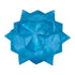 Blue starburst squishy toy with translucent spiky shape on white background — Adventure Awaits