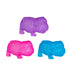 Pink, purple and blue pug squishy toys with textured fur detail — Adventure Awaits