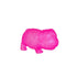 Pink pug squishy toy with textured fur detail on white background — Adventure Awaits