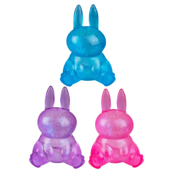 Smoosh's super squeeze glow in the dark rabbit squishy