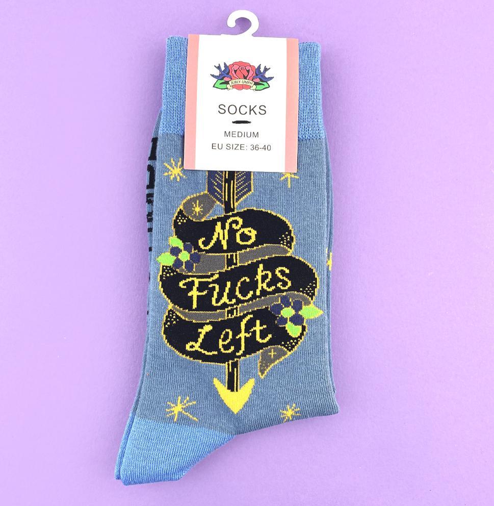 Sassy & Sweary Socks by Jubly Umph