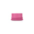 Pink refillable travel pot base with screw thread design, compact container for storing toiletries and creams for organised packing at home or travel Adventure Awaits