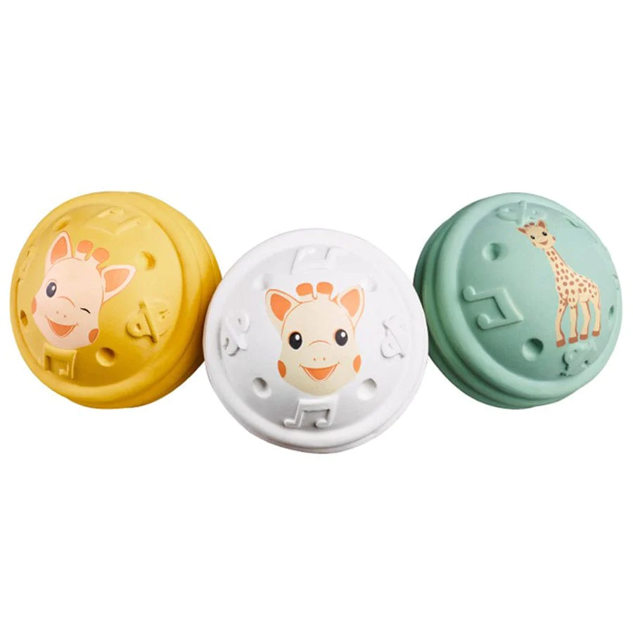 Sophie The Giraffe | Musical Balls Set of 3