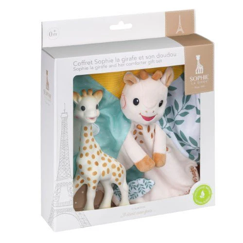 Sophie The Giraffe and her comforter gift set