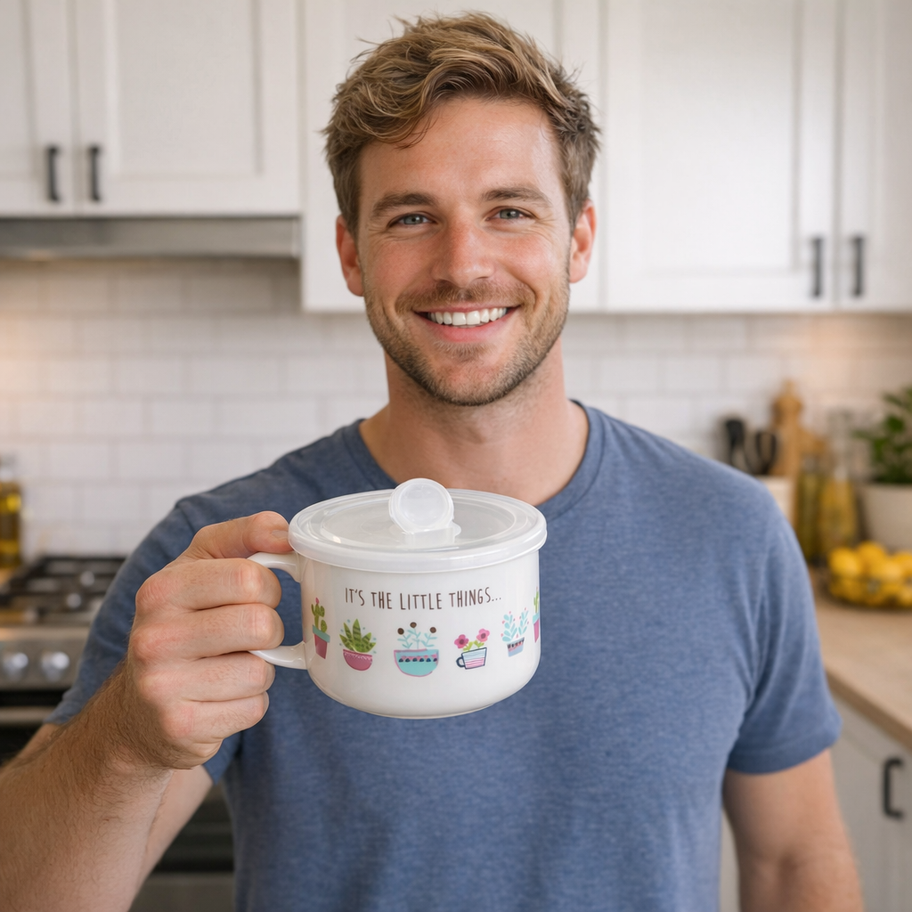 Soup Mug | It's The Little Things by Natural  Life 280