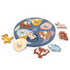 Wooden egg surprise puzzle