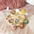 Wooden egg surprise puzzle
