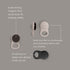 SPEX Magnetic Glasses Clips by KLIPSTA | 2pk