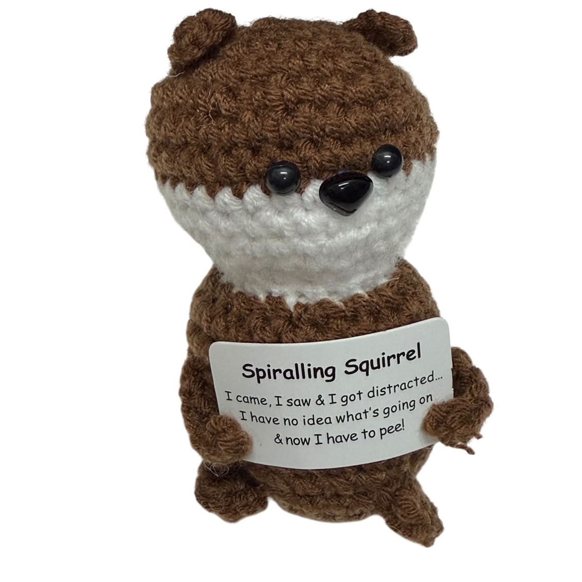 Mini Crochet Characters | Handmade Positive Message Gift