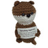 Mini Crochet Characters | Handmade Positive Message Gift