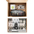 The Tennis Players Gift set with tennis racket wash bag, enamel mug and soap in gift box — Adventure Awaits