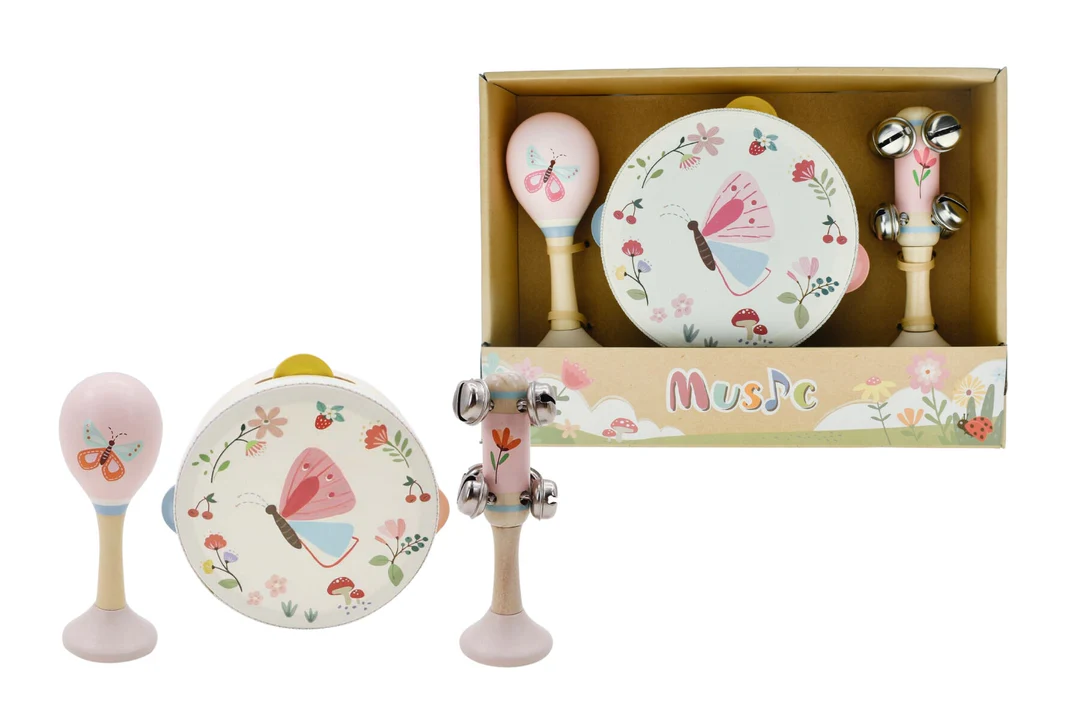 Spring Insect Musical Set | 3pc
