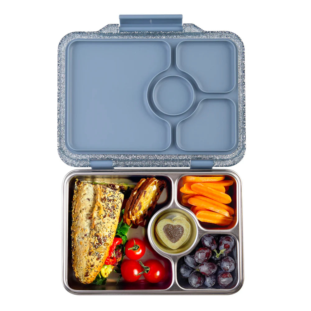 Yumbox Prêt Stainless Steel Bento Lunch Box | 4 Compartments