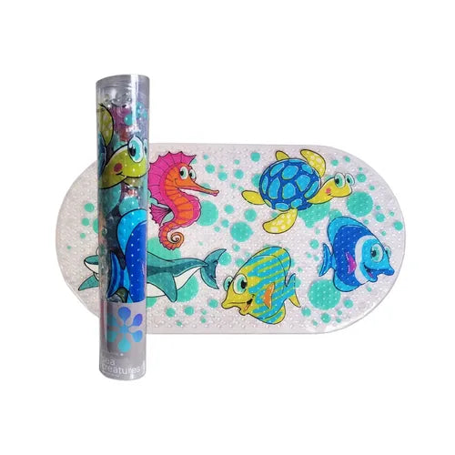 Star + Rose Bath Mat | Sea Creatures
