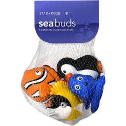 Star + Rose Water Squirters | Seabuds