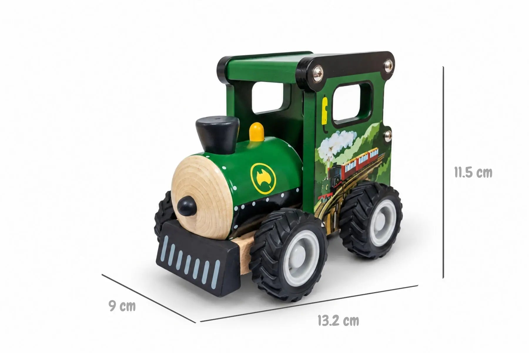 Wooden Steam Train | Aussie Wheels