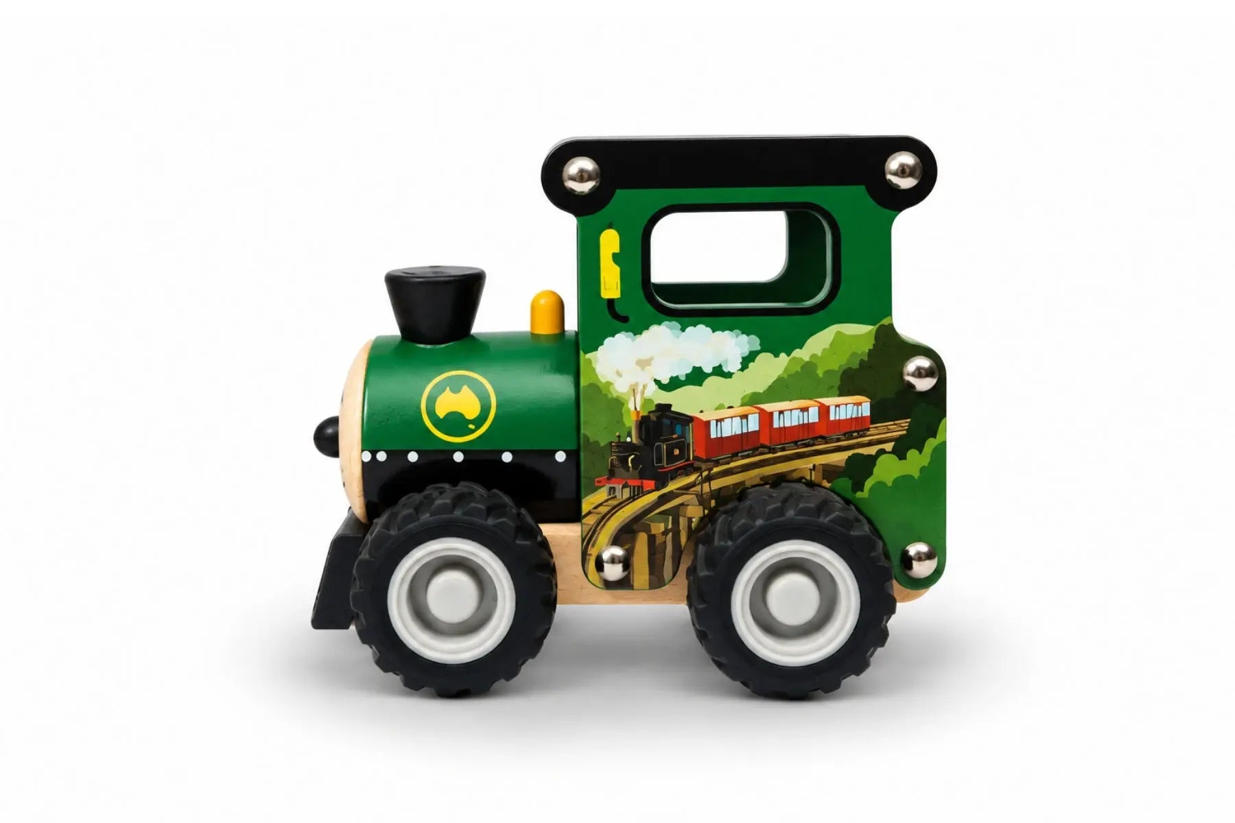 Wooden Steam Train | Aussie Wheels