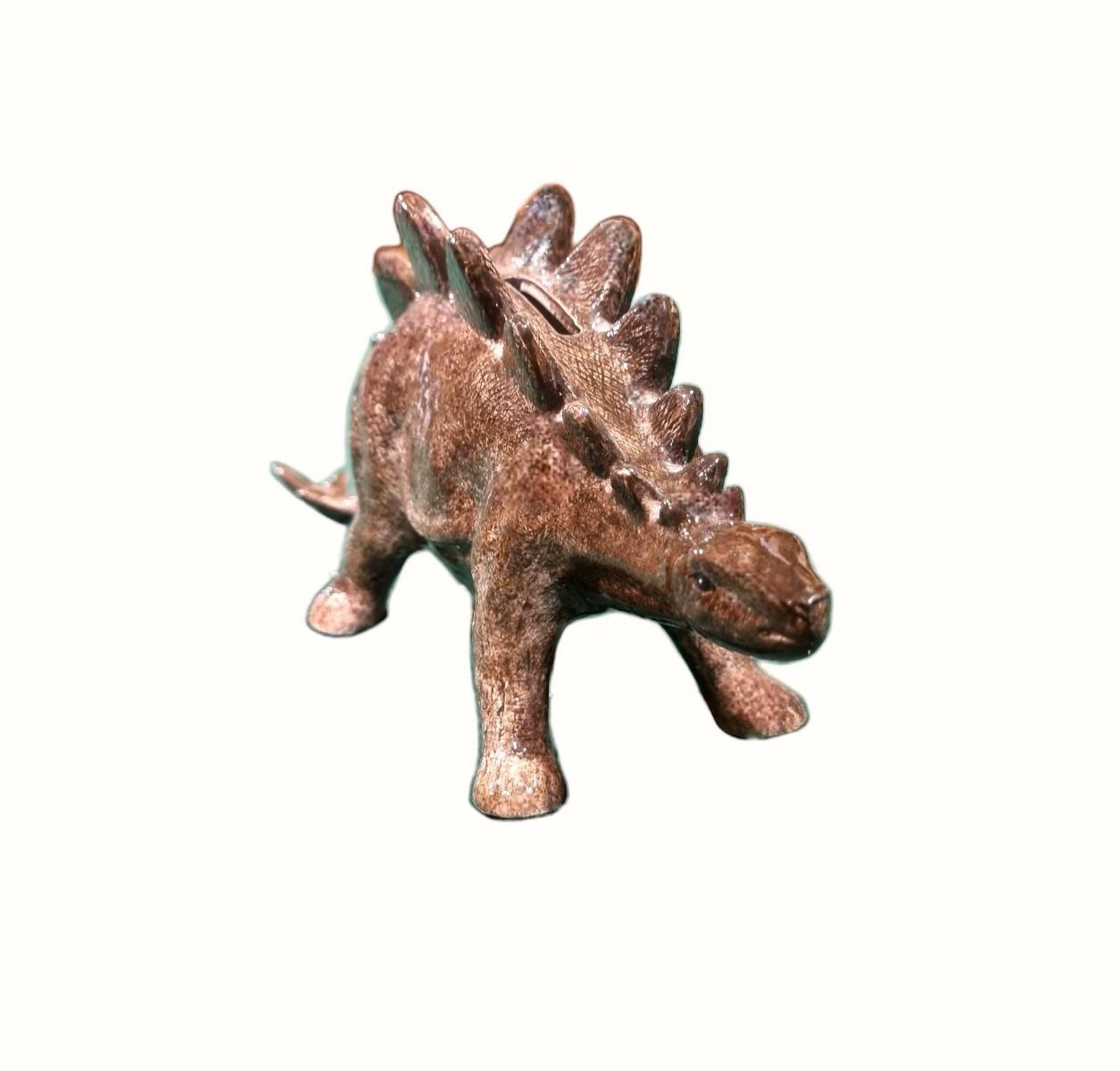 Prehistoric Ceramic Dinosaur Money Box | Realistic Dino Coin Bank