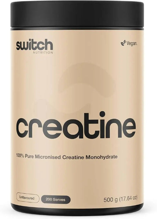 Switch Nutrition vegan creatine monohydrate 500 g tub — Adventure Awaits