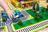 Learn & Grow Magnetic Tile Topper | Train Pack Pack 36 Piece